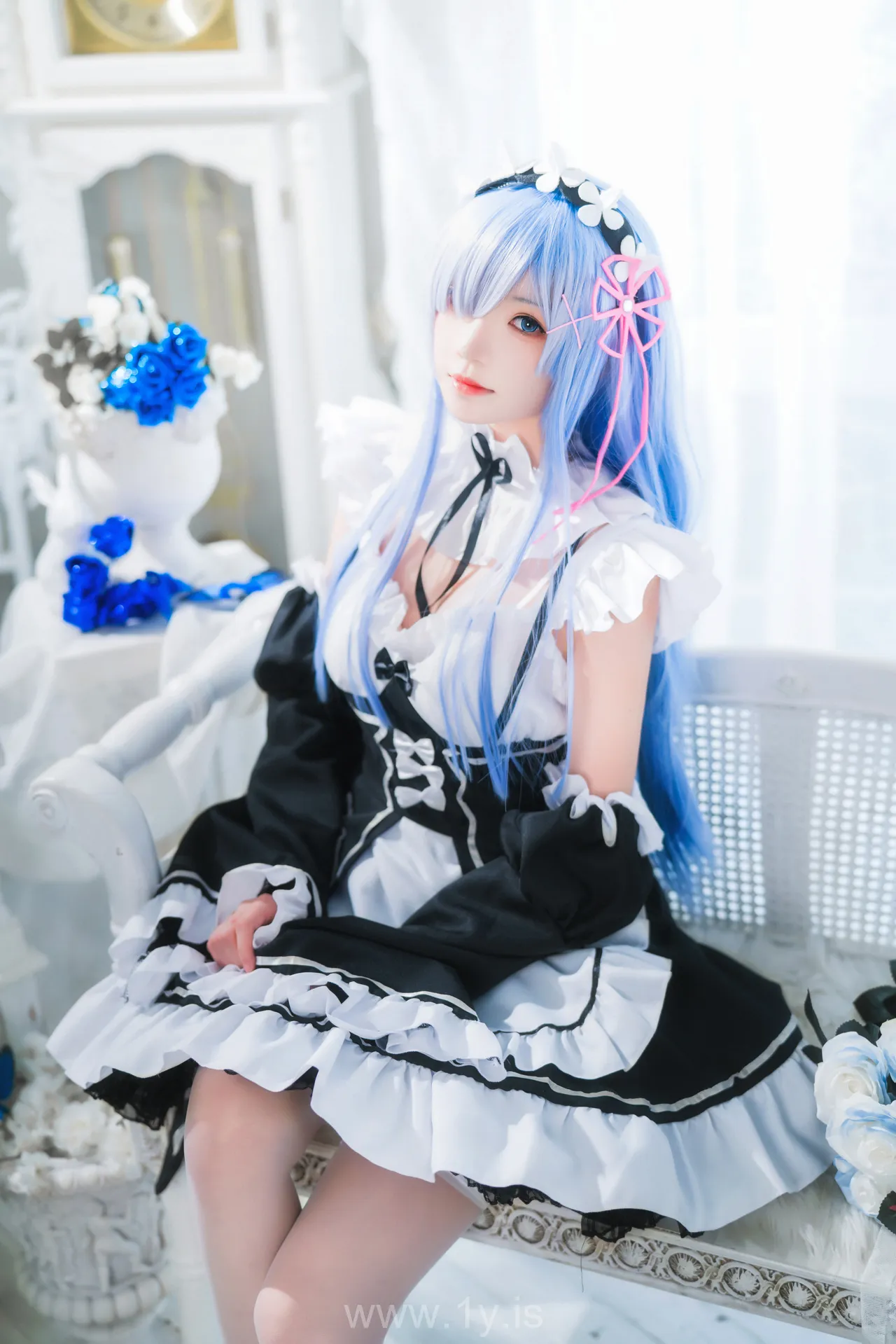 桜桃喵 NO.127 长发蕾姆01